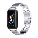 MIJOBS Bamboo Joint Stainless Steel Metal Buckle Replacement Strap Watchband